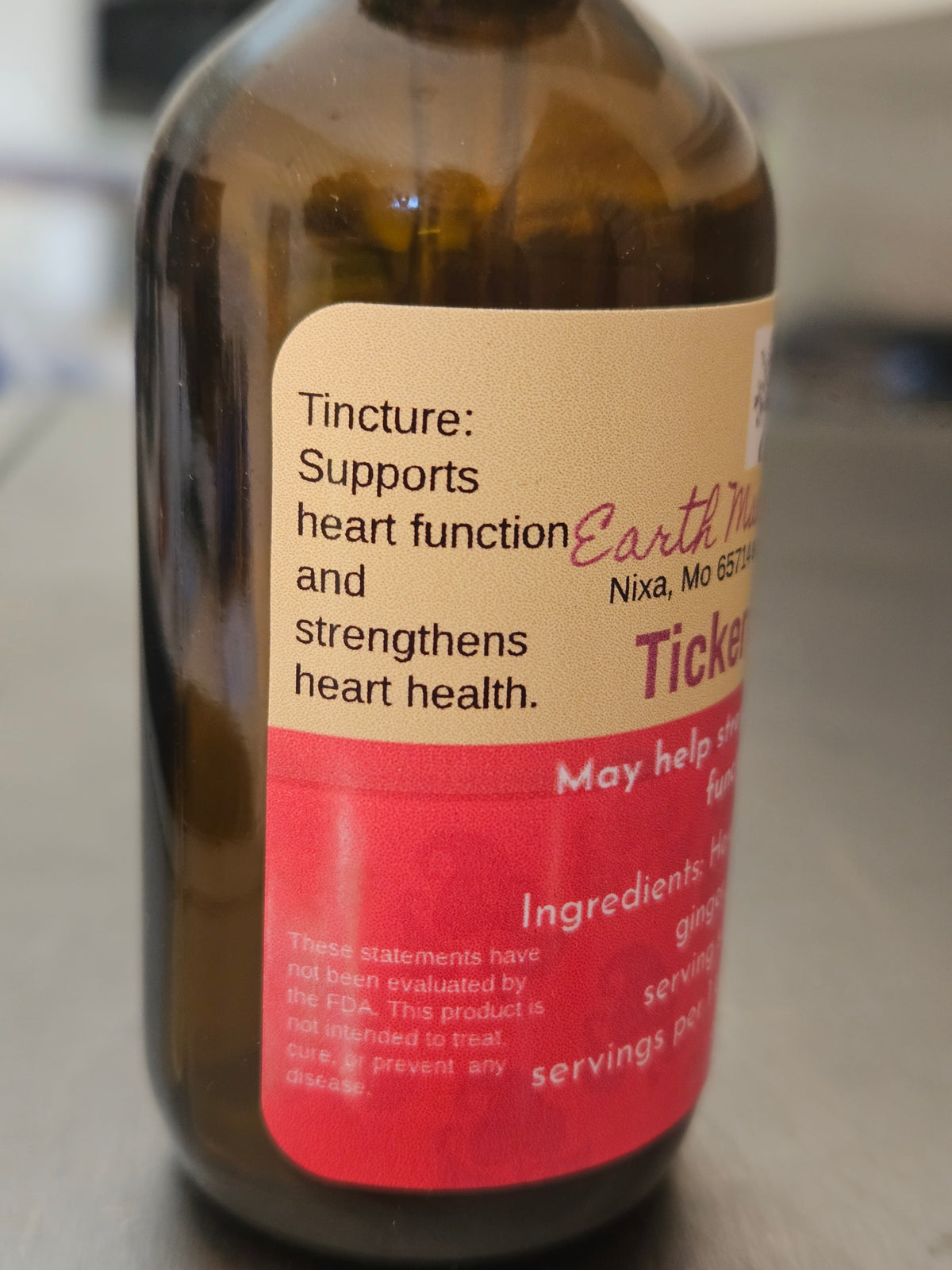 Ticker Support Tincture