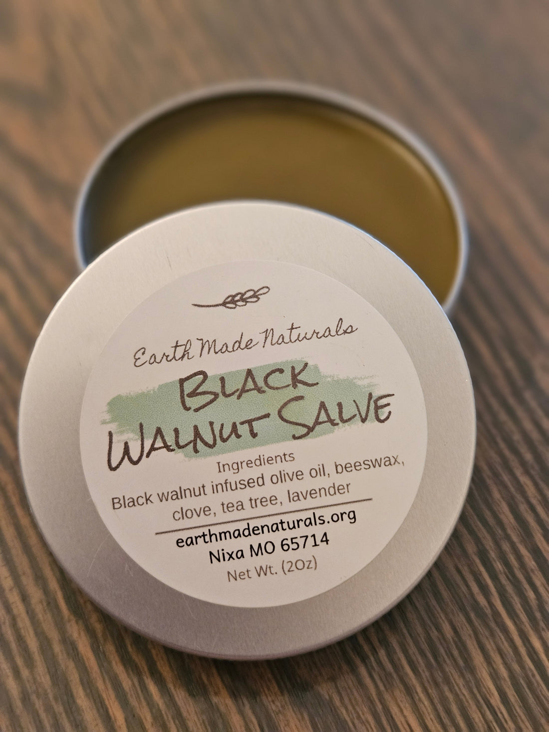 Black Walnut Salve: Herbal Skin Support with Black Walnut & Clove