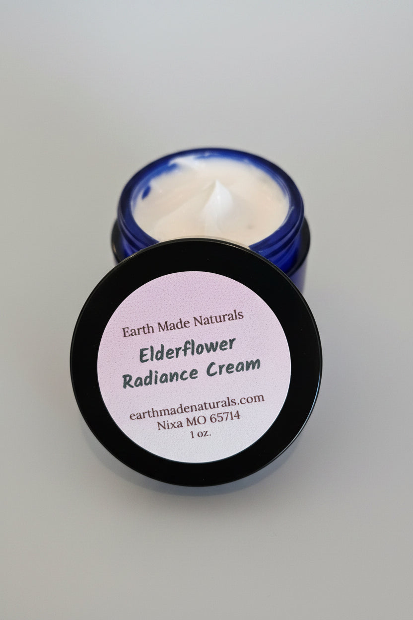 Elderflower Radiance Cream by Earth Made Naturals