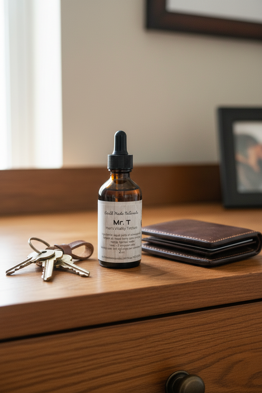 Mr. T Tincture: A Natural Formula for Men's Vitality and Hormonal Balance
