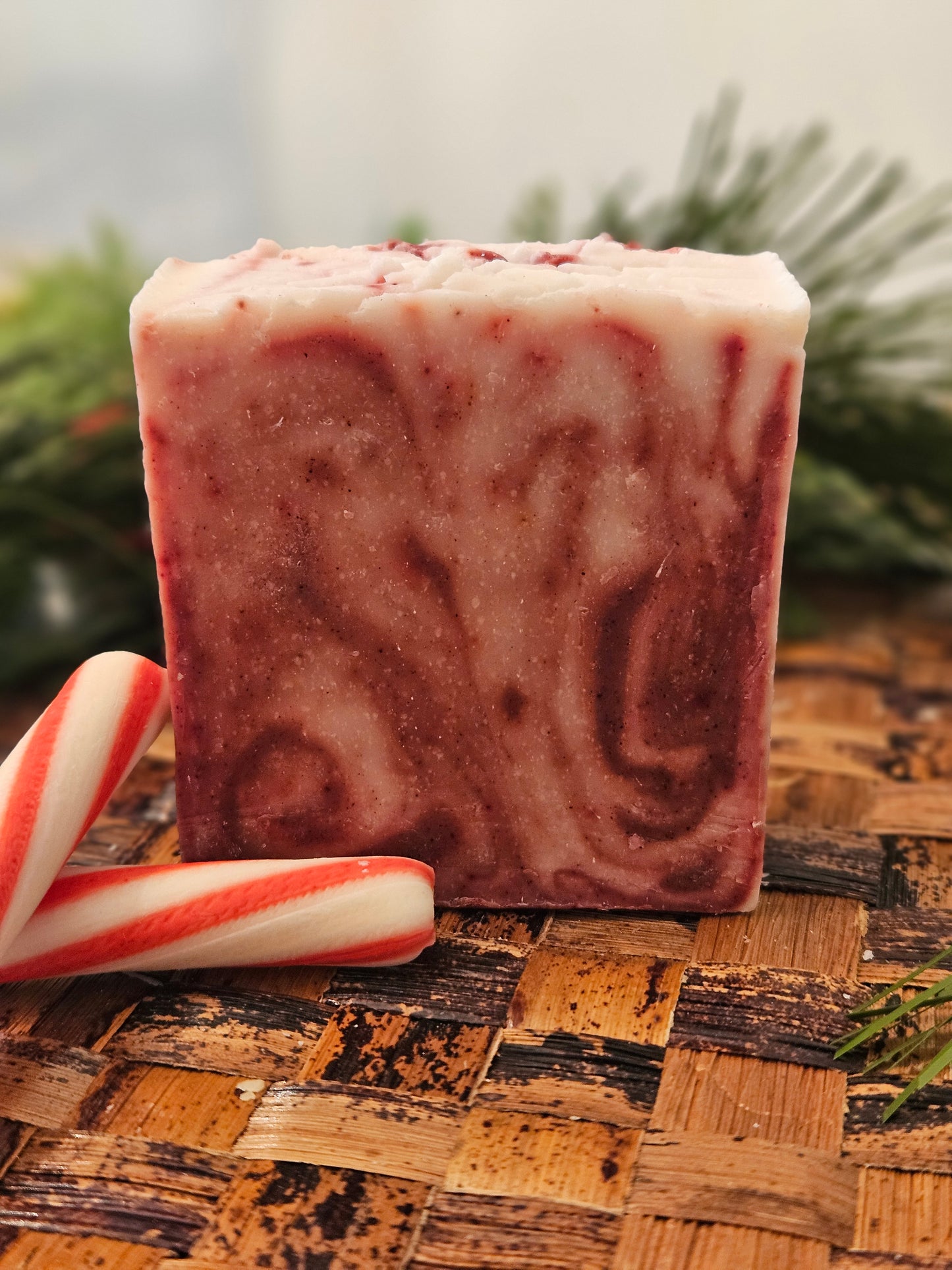 Candy Cane Soap