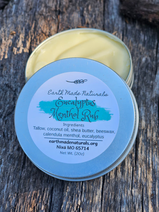 Eucalyptus Menthol Rub