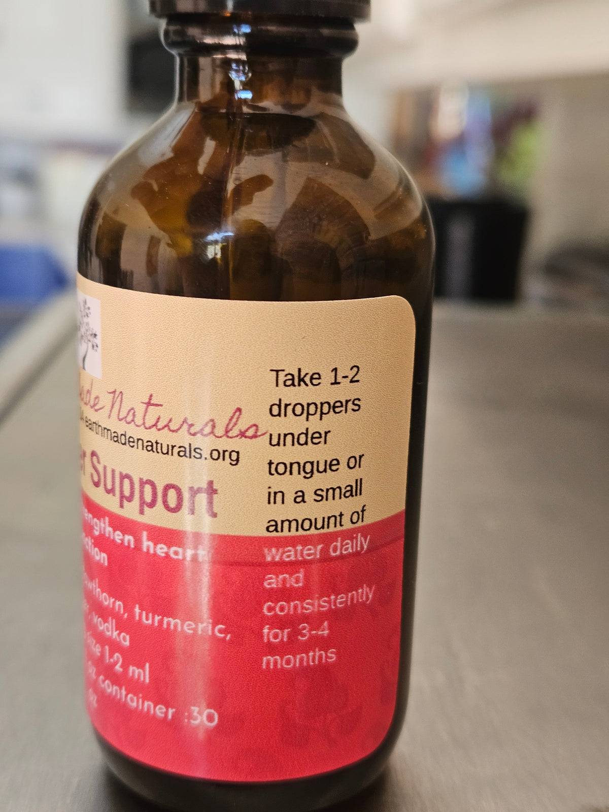 Ticker Support Tincture