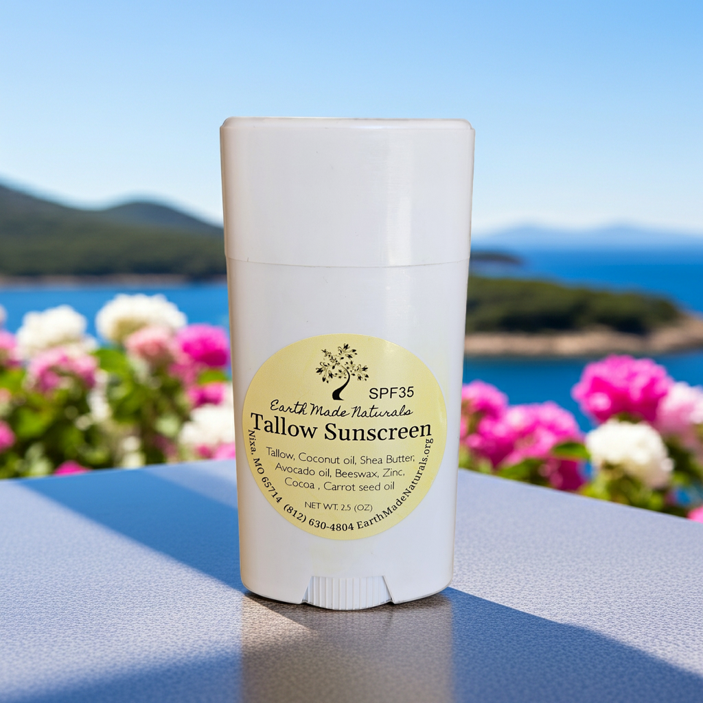 Tallow sunscreen