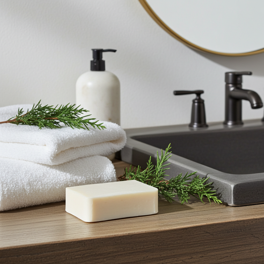 Vegan Evergreen Soap